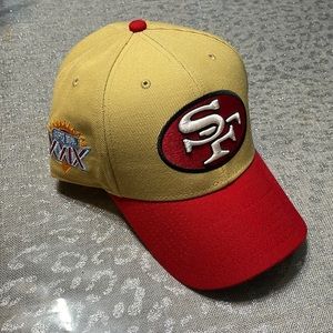 49ers velcro hat